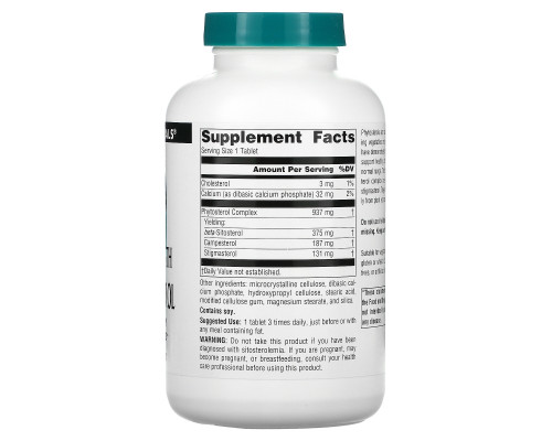 Source Naturals, Mega Strength Beta Sitosterol, 375 мг, 120 таблеток Source Naturals, Mega Strength Beta Sitosterol, 375 мг, 120 таблеток
