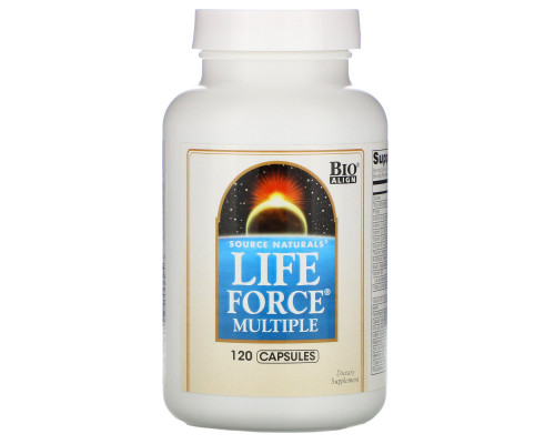 Source Naturals, Мультивитамины Life Force, 120 капсул Source Naturals, Мультивитамины Life Force, 120 капсул