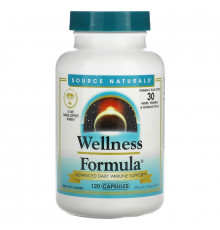 Source Naturals, Wellness Formula, 120 Capsules