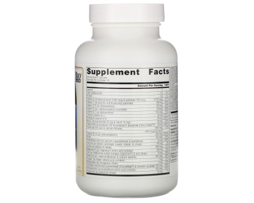 Source Naturals, Комплексная жизненная сила, не содержащая железа, 120 капсул Source Naturals, Комплексная жизненная сила, не содержащая железа, 120 капсул