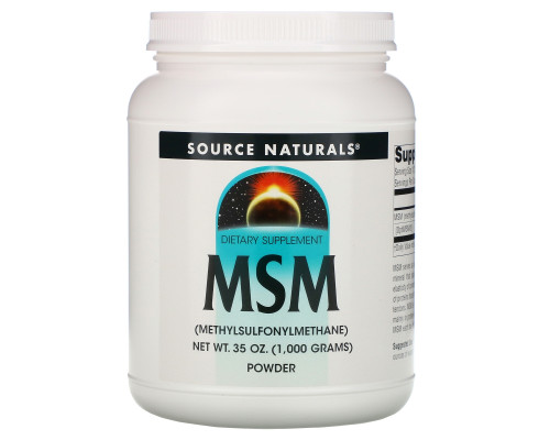 Source Naturals, МСМ в виде порошка, 35 унций (1000 г) Source Naturals, МСМ в виде порошка, 35 унций (1000 г)