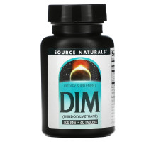 Source Naturals, ДИМ, (Дииндолилметан), 100 мг, 60 таблеток