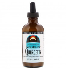 Source Naturals, Кверцетин NutraDrops, 4 жидких унции (118,28 мл)