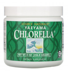 Source Naturals, Хлорелла с островов Яэяма, 8 унций (226,8 г)