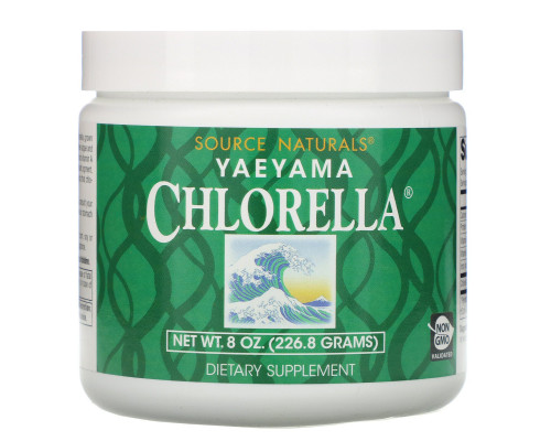 Source Naturals, Хлорелла с островов Яэяма, 8 унций (226,8 г) Source Naturals, Хлорелла с островов Яэяма, 8 унций (226,8 г)