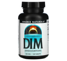 Source Naturals, Дииндолилметан (ДИМ), 100 мг, 120 Таблеток