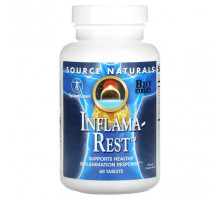 Растительные экстракты и настойки Source Naturals, Inflama-Rest, 60 таблеток