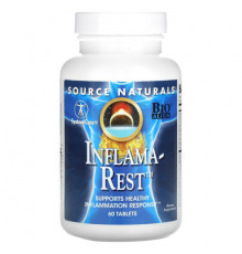 Растительные экстракты и настойки Source Naturals, Inflama-Rest, 60 таблеток