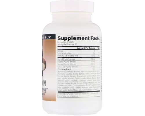 Source Naturals, Грибная иммунная защита, комплекс из 16 грибов, 120 таблеток Source Naturals, Грибная иммунная защита, комплекс из 16 грибов, 120 таблеток