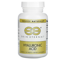 Source Naturals, Вечная молодость кожи, Гиалуроновя кислота, 50 мг, 120 таблеток
