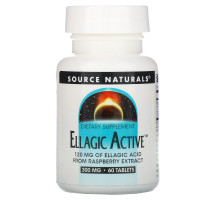 Source Naturals, Активные Эллаготанины, 300 мг, 60 таблеток