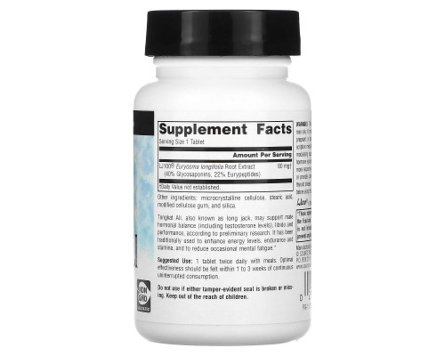 Source Naturals, Тонгкат Али, 60 таблеток Source Naturals, Тонгкат Али, 60 таблеток