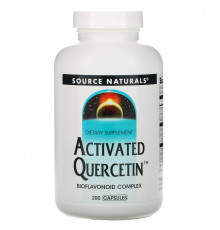 Source Naturals, Активированный кверцетин, 200 капсул