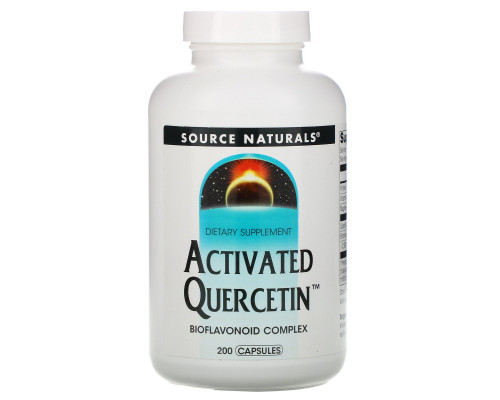 Source Naturals, Активированный кверцетин, 200 капсул Source Naturals, Активированный кверцетин, 200 капсул