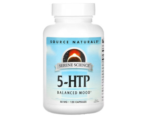 Source Naturals, 5-HTP, 50 mg, 120 Capsules Source Naturals, 5-HTP, 50 mg, 120 Capsules