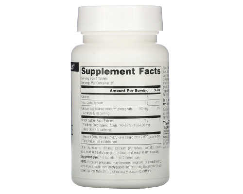 Source Naturals, Экстракт зелёного кофе, 500 мг, 30 таблеток Source Naturals, Экстракт зелёного кофе, 500 мг, 30 таблеток