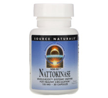 Source Naturals, NSK-SD, наттокиназа, 100 мг, 30 капсул