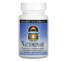 Source Naturals, Nattokinase, 100 mg, 60 Capsules