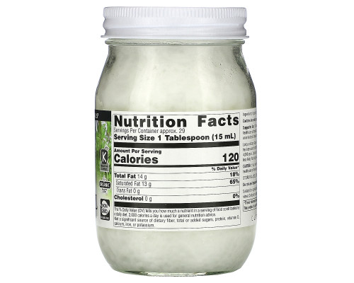 Source Naturals, 100% органическое кокосовое масло первого отжима, 15 жидких унций (443 мл) Source Naturals, 100% органическое кокосовое масло первого отжима, 15 жидких унций (443 мл)