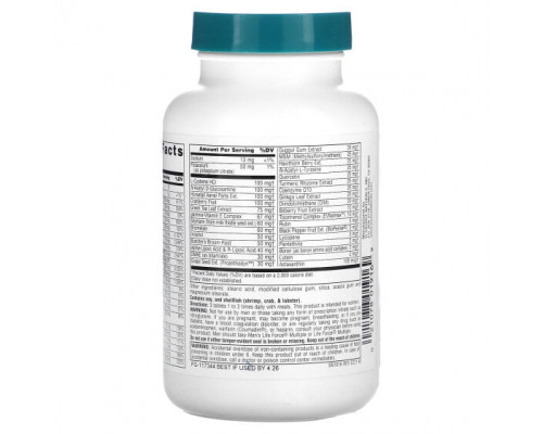Женское здоровье Source Naturals, Women's Life Force Multiple, 90 таблеток Женское здоровье Source Naturals, Women's Life Force Multiple, 90 таблеток