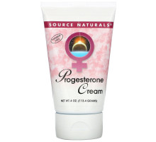 Source Naturals, Натуральный крем с прогестероном, 113.4 г