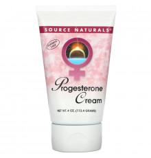 Source Naturals, Натуральный крем с прогестероном, 113.4 г