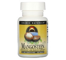 Source Naturals, Мангустан, 187,5 мг, 60 таблеток