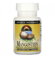 Source Naturals, Мангустан, 187,5 мг, 60 таблеток