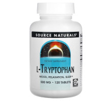Source Naturals, L-Tryptophan, 500 mg, 120 Tablets