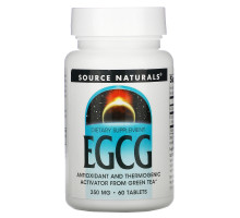 Source Naturals, EGCG, 350 мг, 60 таблеток