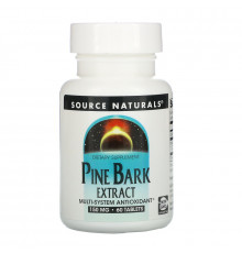 Source Naturals, Экстракт сосновой коры, 60 таблеток