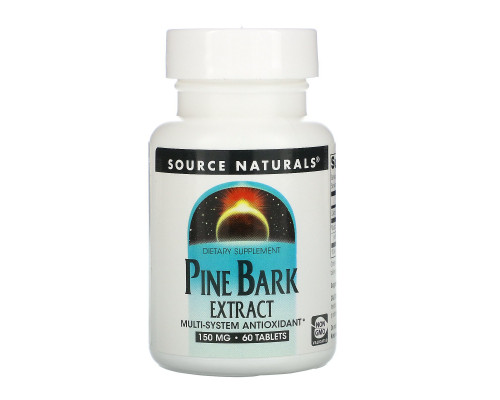 Source Naturals, Экстракт сосновой коры, 60 таблеток Source Naturals, Экстракт сосновой коры, 60 таблеток