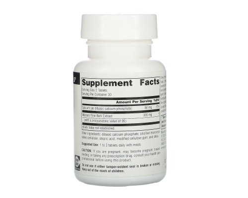 Source Naturals, Экстракт сосновой коры, 60 таблеток Source Naturals, Экстракт сосновой коры, 60 таблеток