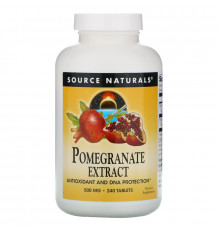 Source Naturals, Экстракт граната, 240 таблеток