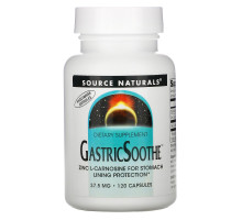 Source Naturals, GastricSoothe, 37.5 мг, 120 капсул
