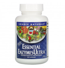 Source Naturals, Важнейшие ферменты, 90 капсул