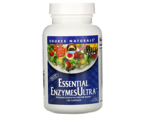 Source Naturals, Основные ультра ферменты, 120 капсул Source Naturals, Основные ультра ферменты, 120 капсул