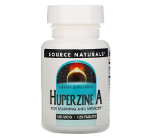 Source Naturals, Гиперзин А, 100 мкг, 120 таблеток