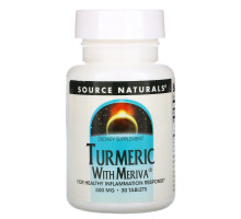 Source Naturals, Turmeric with Meriva, 500 mg, 30 Tablets