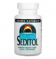 Source Naturals, Seditol, 365 mg, 60 Capsules