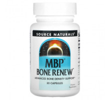 Для мышц и суставов Source Naturals, Обновление костей MBP, 30 капсул