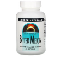 Source Naturals, Китайская горькая тыква (Bitter Melon), 60 капсул