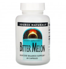 Source Naturals, Китайская горькая тыква (Bitter Melon), 60 капсул