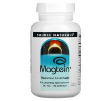 Source Naturals, Magtein, Magnesium L-Threonate, 667 mg, 90 Capsules
