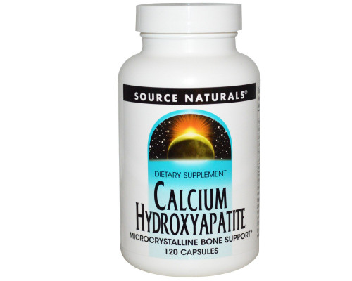 Source Naturals, Гидроксиапатит кальция, 120 капсул Source Naturals, Гидроксиапатит кальция, 120 капсул