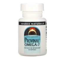 Source Naturals, Provinal Омега-7, 30 капсул