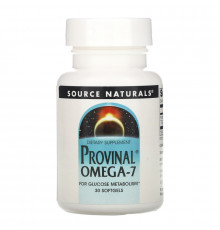 Source Naturals, Provinal Омега-7, 30 капсул