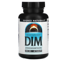 Source Naturals, DIM (Дииндолилметан ), 200 мг, 60 таблеток