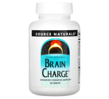 Source Naturals, Brain Charge, 60 Tablets