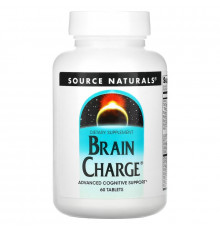 Source Naturals, Brain Charge, 60 Tablets